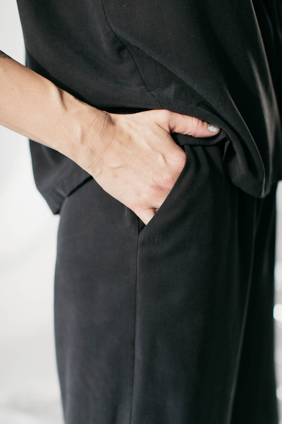 FIKA /charcoal black rayon/