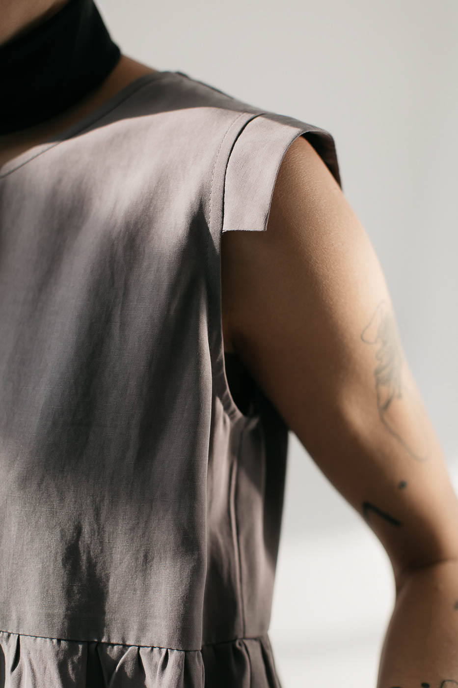 CLOUD /gray lyocell+linen/