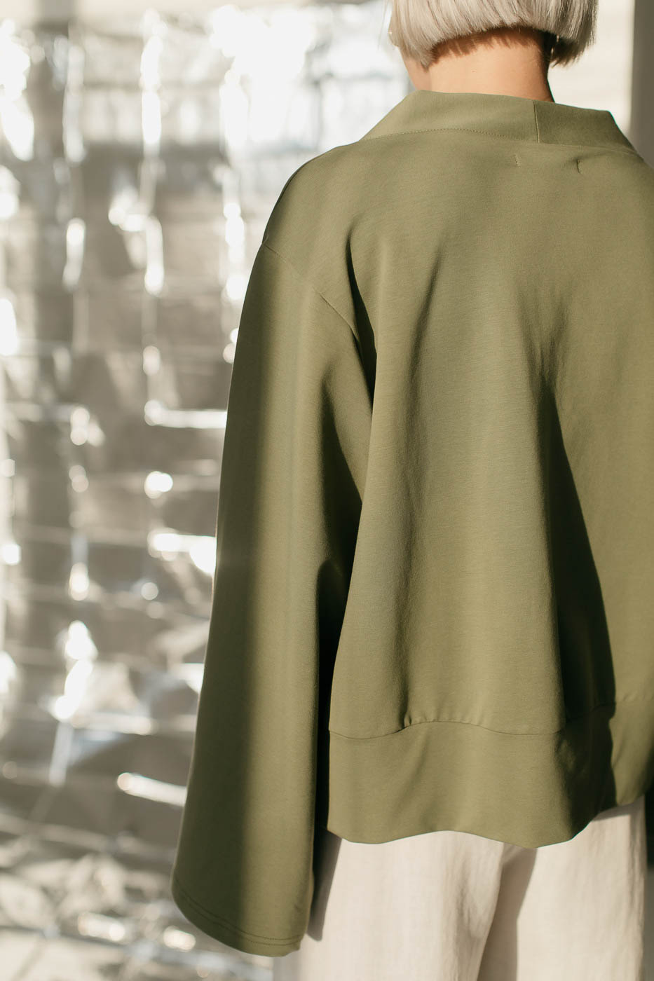 MARIBU /olive green cotton/