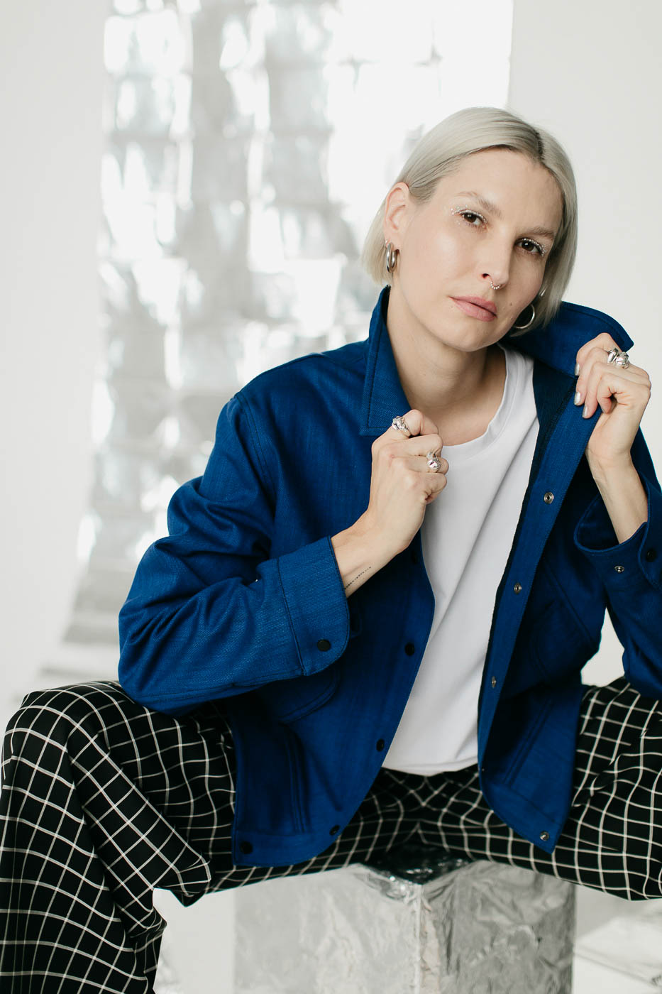 YORK /cobalt blue jeans/