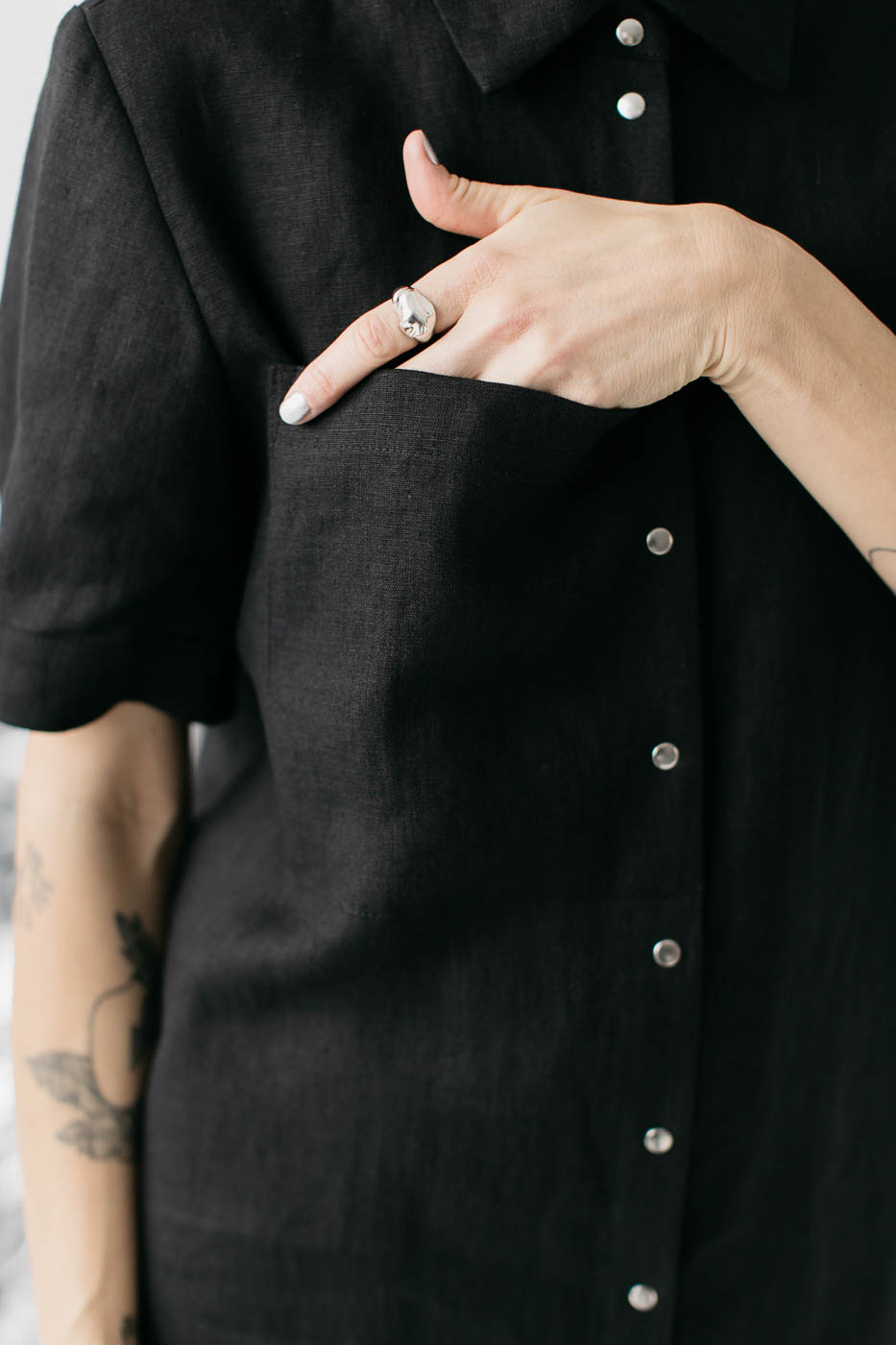 MAUI /black linen/