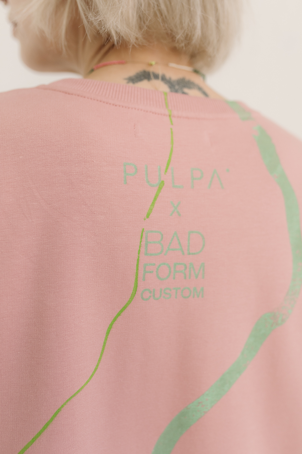 PULPA x BAD FORM CUSTOM /herbal rose cotton/