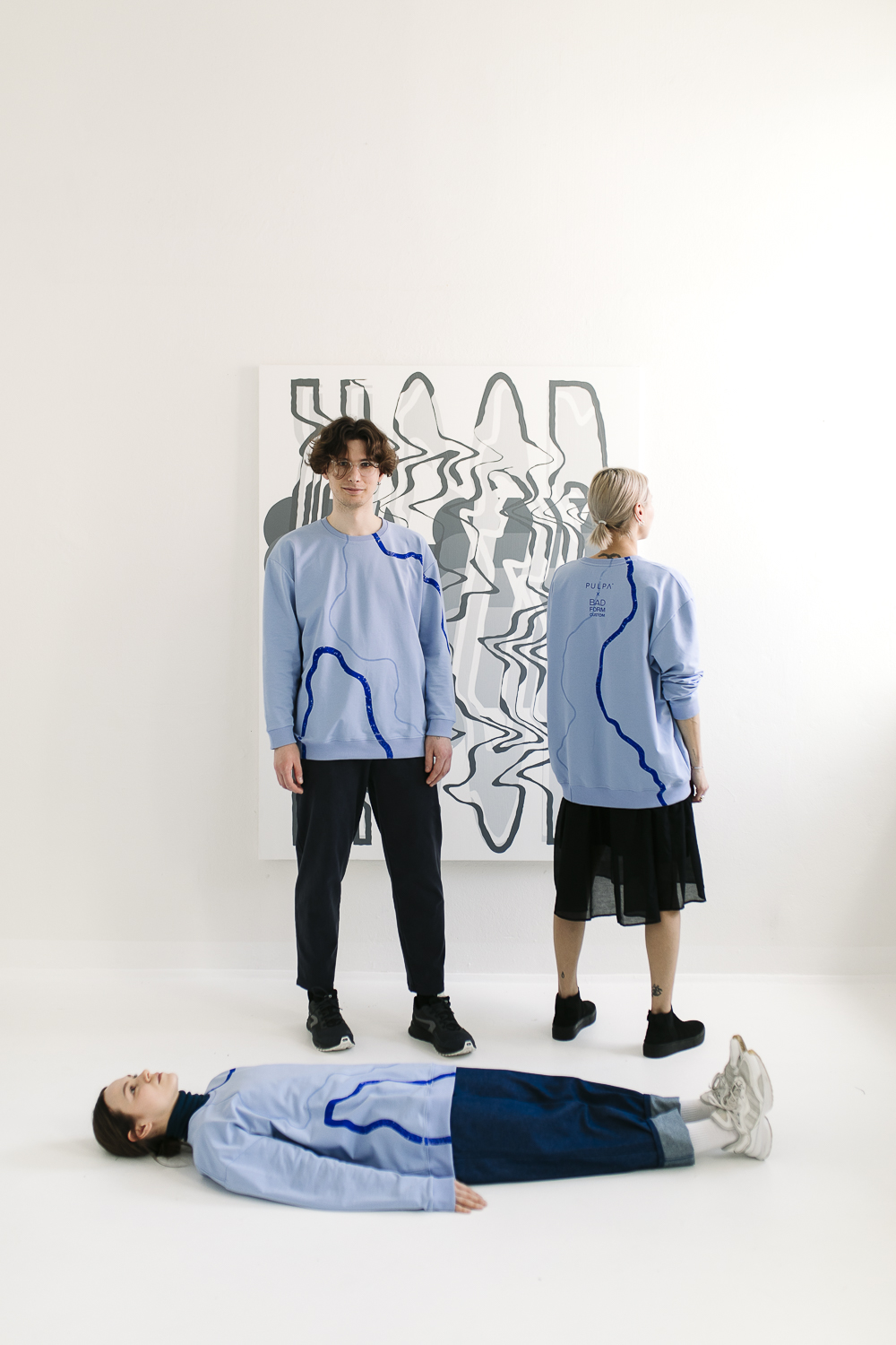 PULPA x BAD FORM CUSTOM /blue cotton/