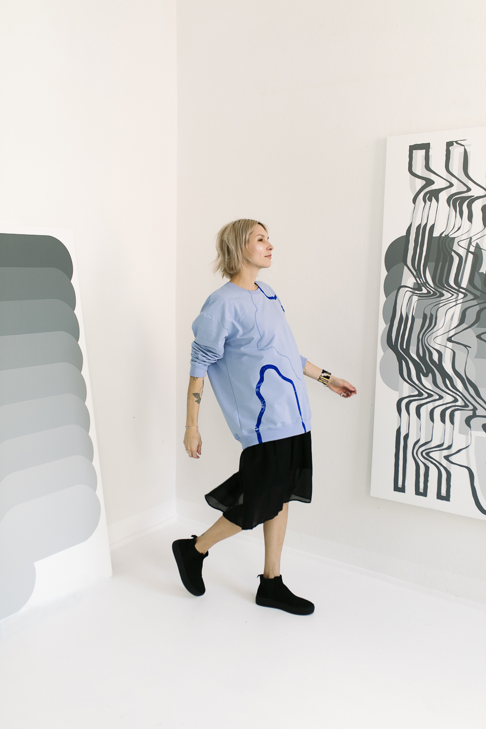 PULPA x BAD FORM CUSTOM /blue cotton/