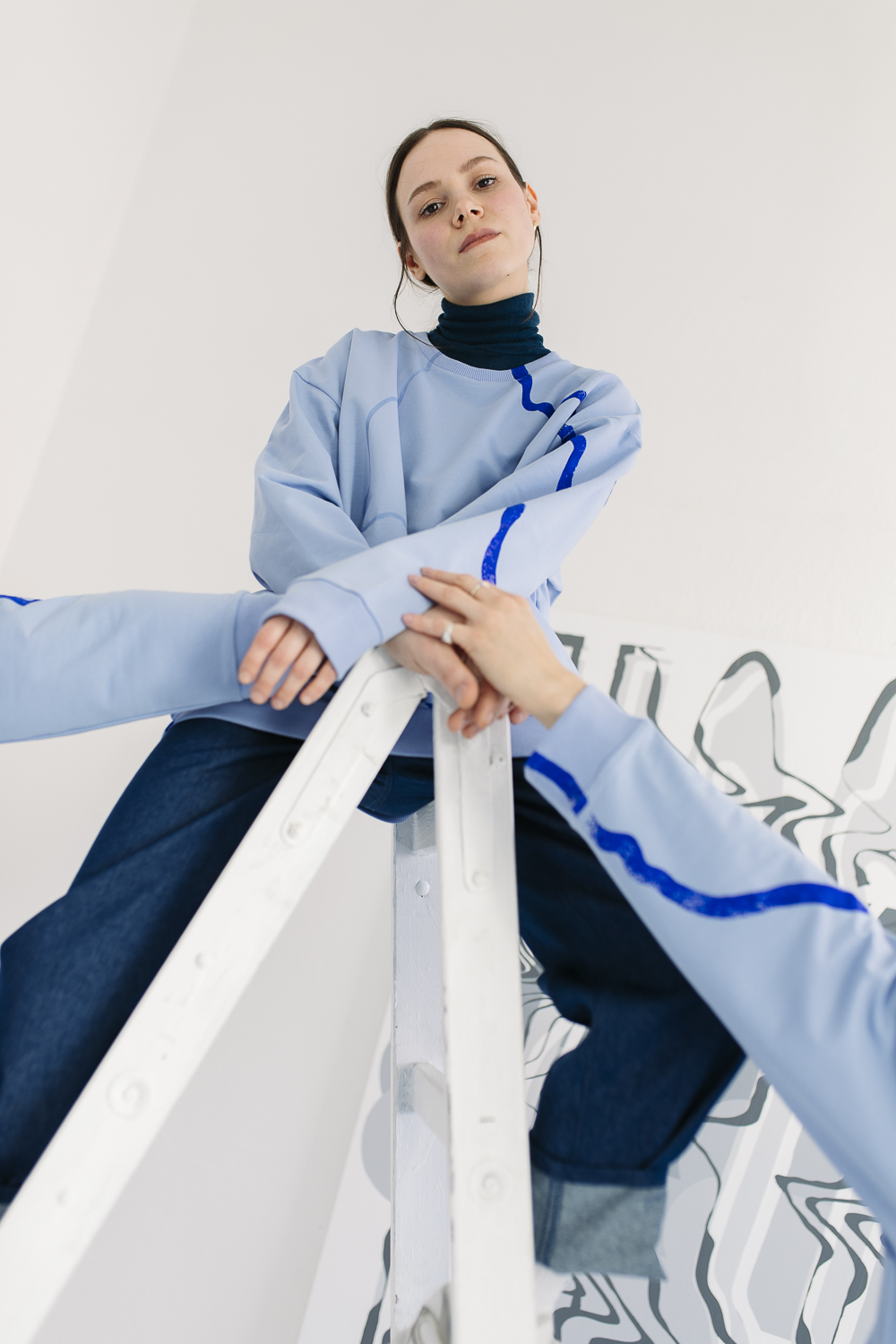 PULPA x BAD FORM CUSTOM /blue cotton/