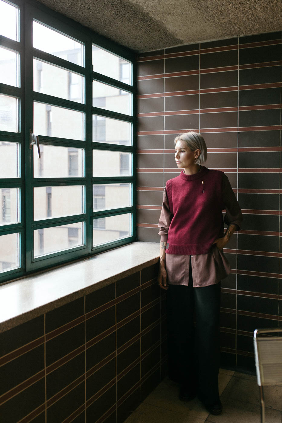 STØ /beetroot merino+cashmere/