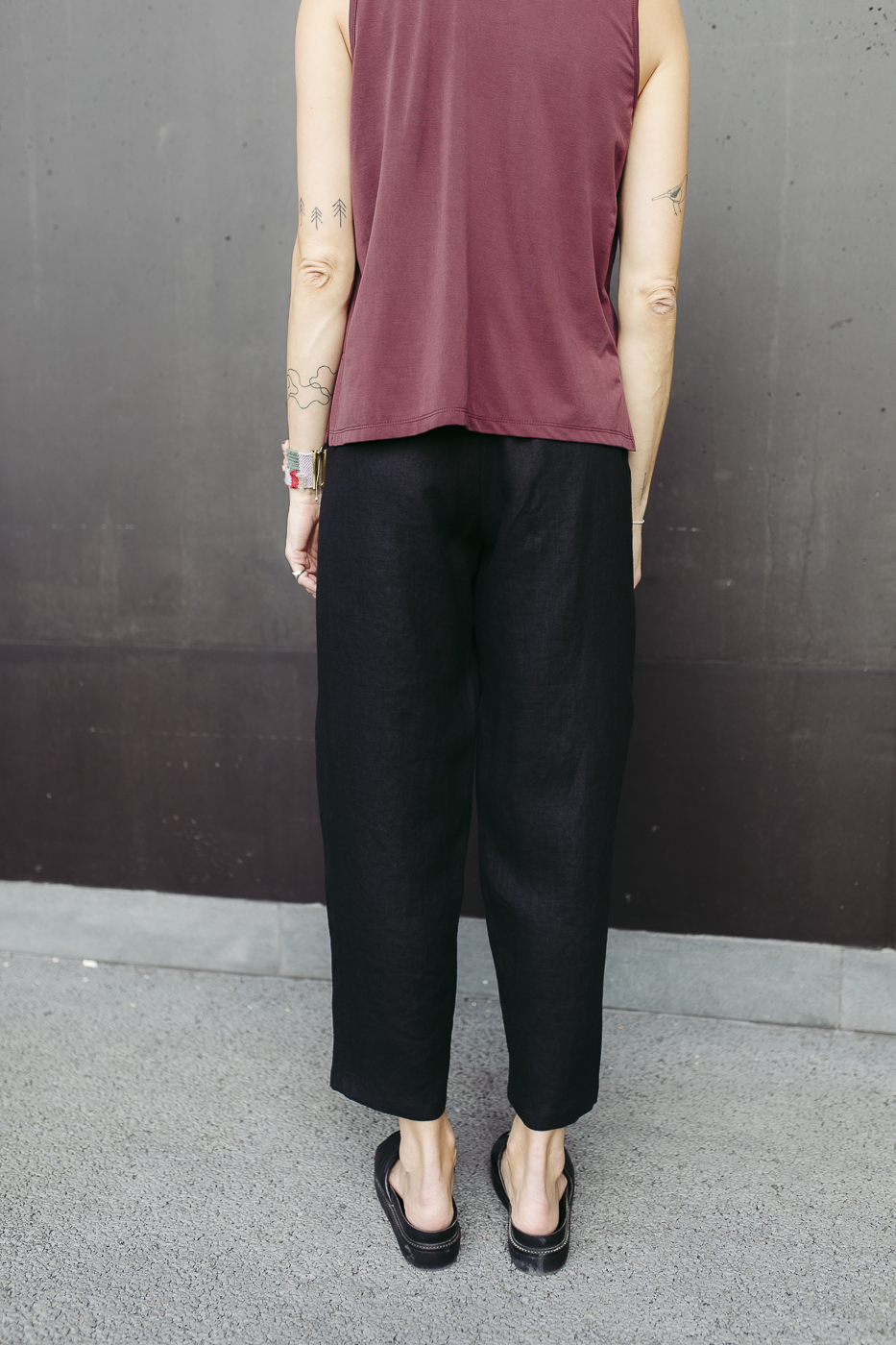 LISBOA /black linen/