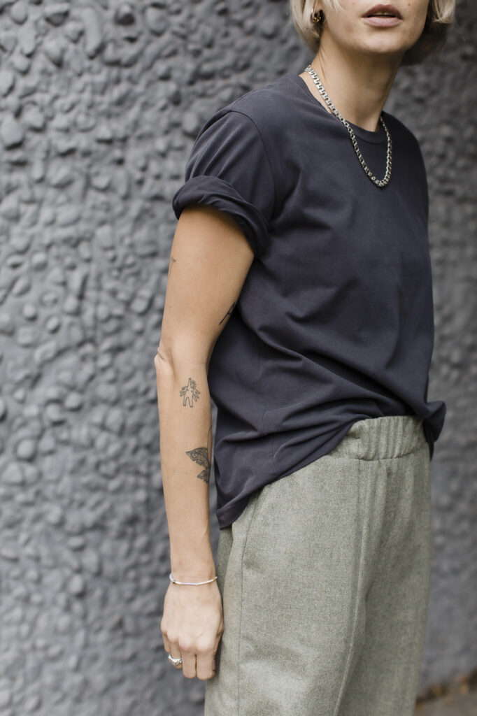 ELLE /graphite cotton/