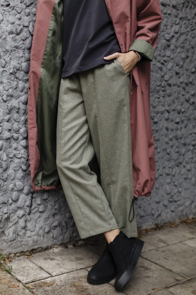 LISBOA /frosty green winter wool/