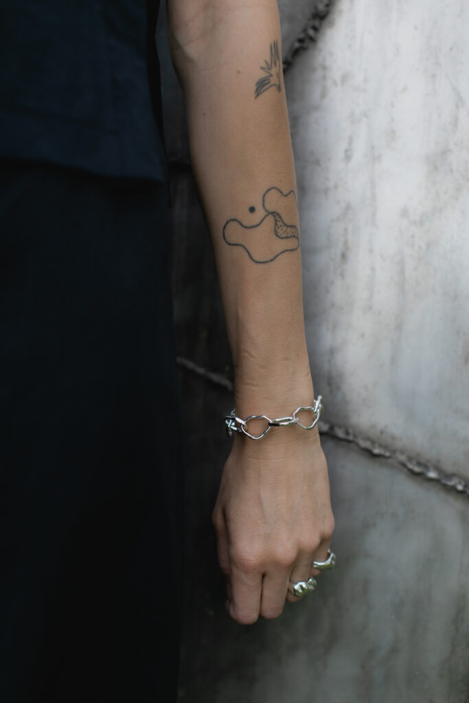 PEARL silver bracelet