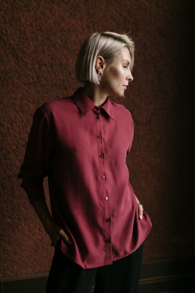 MITTE /cherry lyocell/