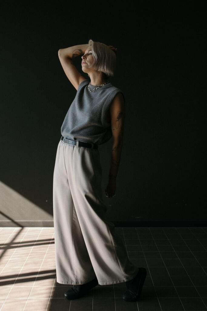 FIKA /silver gray lyocell/