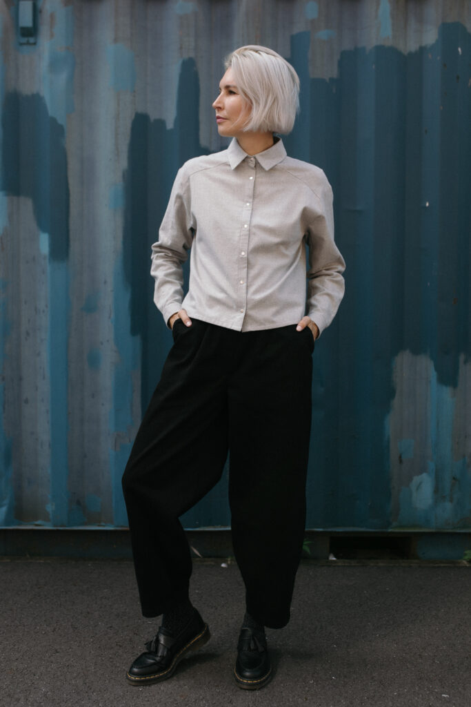 ARCHIE /light gray flannel/