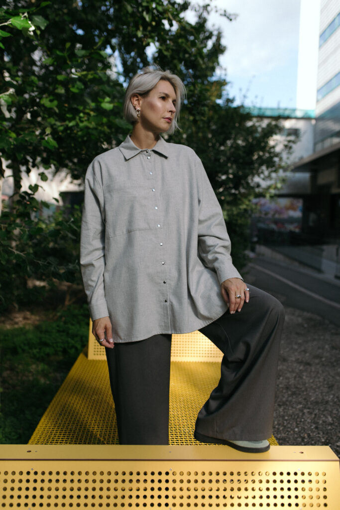 FLORIDA /light gray flannel/