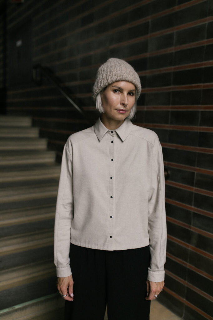 ARCHIE /beige flannel/