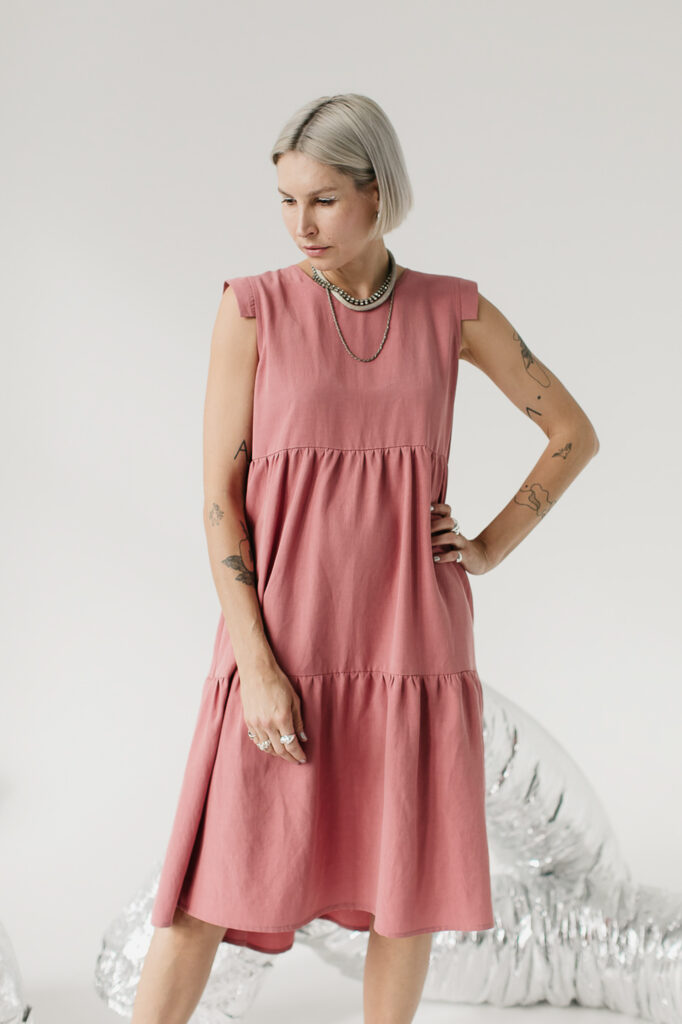 CLOUD /herbal rose lyocell+linen/