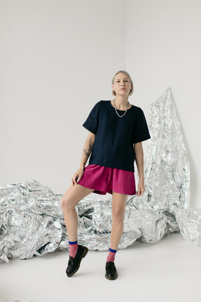 HI ROMA /fuchsia rayon/