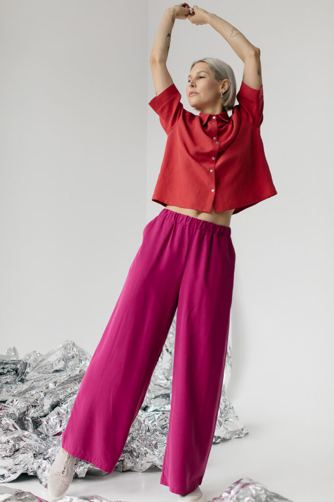 FIKA /fuchsia rayon/