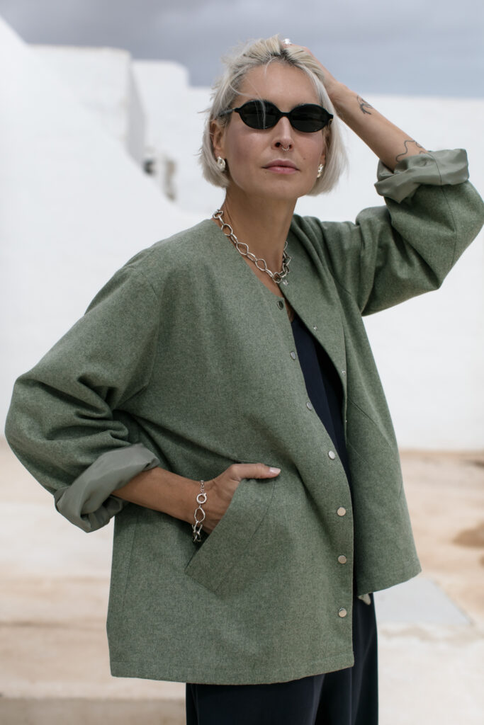 PAPER /frosty green wool/