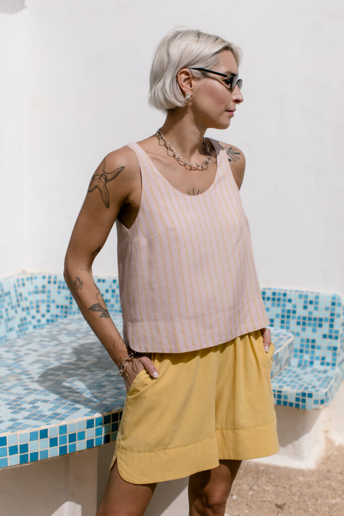 ROMA /yellow tencel/