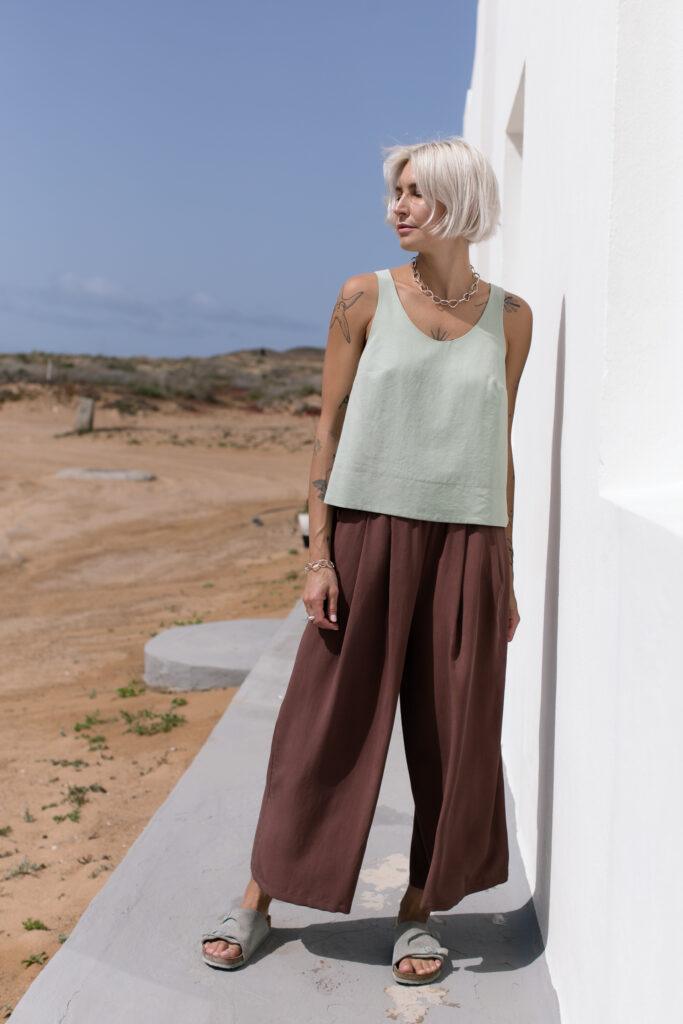 BAI culottes /cocoa tencel/