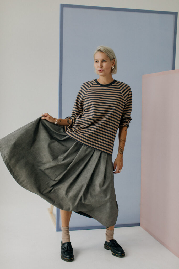 SEOUL /gray lyocell+cotton/