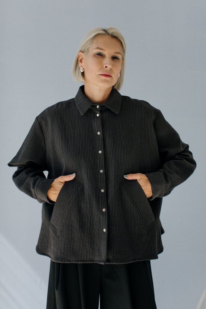 MIAMI /graphite muslin cotton/