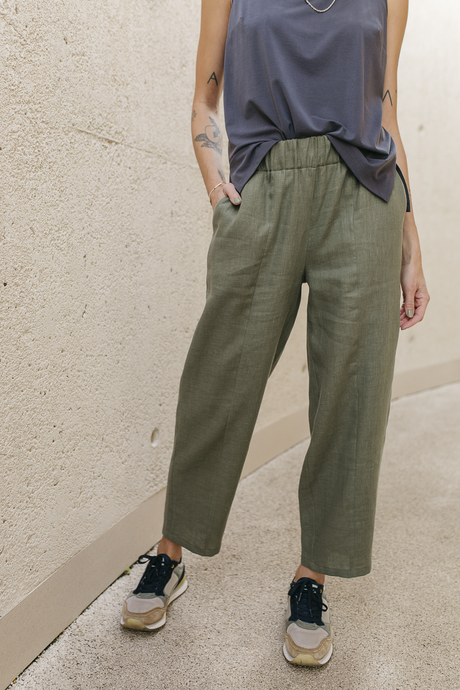 LISBOA /khaki linen/ – PULPA